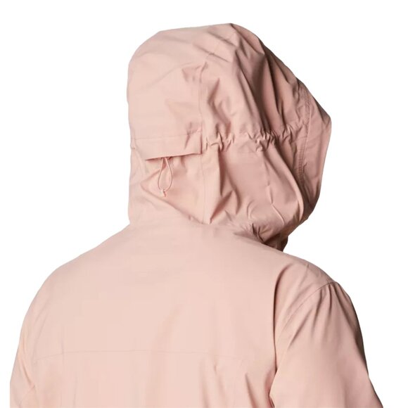 Columbia Women's Omni-Tech Ampli-Dry Shell Jacket, Faux Pink, Medium - Picture 5 of 11